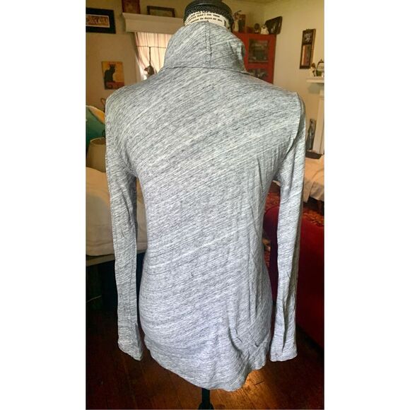 J Crew Gray Tissue Turtleneck - Picture 3 of 5